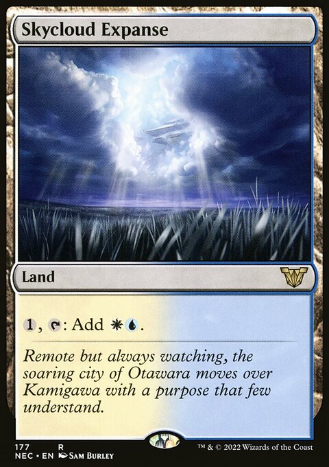 Skycloud Expanse [Kamigawa: Neon Dynasty Commander]
