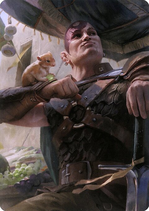 Minsc & Boo, Timeless Heroes Art Card (38) [Commander Legends: Battle for Baldur's Gate Art Series]