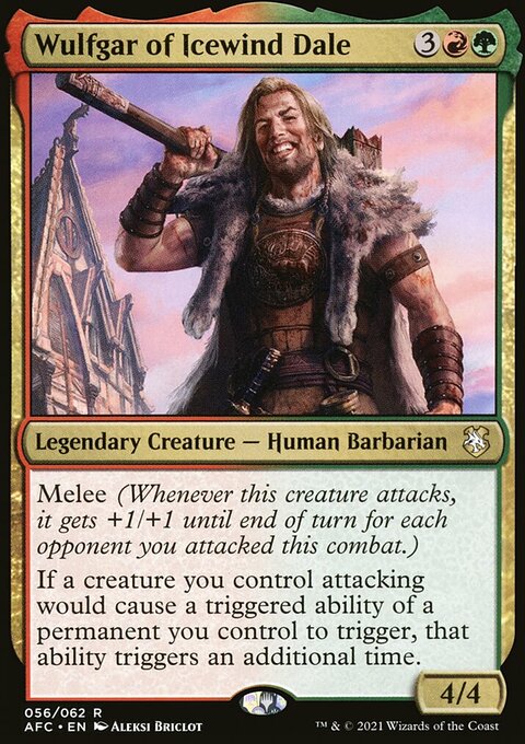 Wulfgar of Icewind Dale [Dungeons & Dragons: Adventures in the Forgotten Realms Commander]