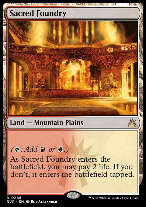 Sacred Foundry [Ravnica Remastered]