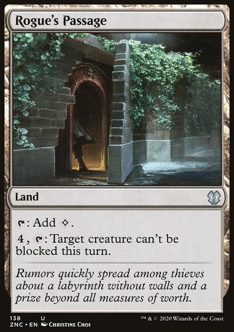 Rogue's Passage [Zendikar Rising Commander]