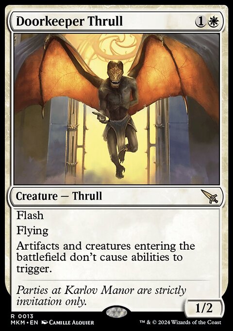 Doorkeeper Thrull [Murders at Karlov Manor]