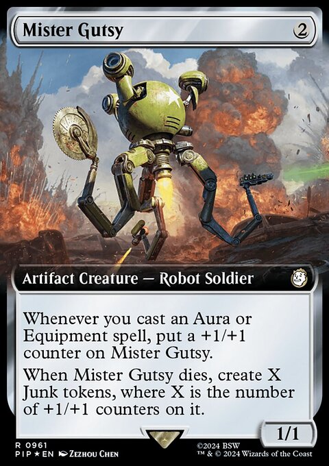 Mister Gutsy (Extended Art) (Surge Foil) [Fallout]