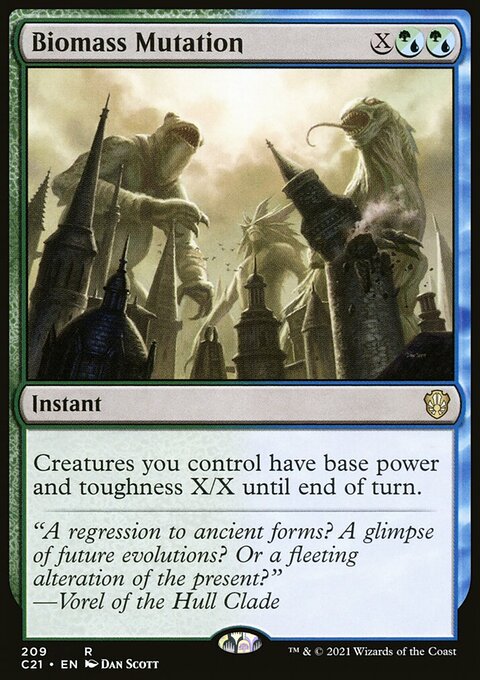 Biomass Mutation [Commander 2021]