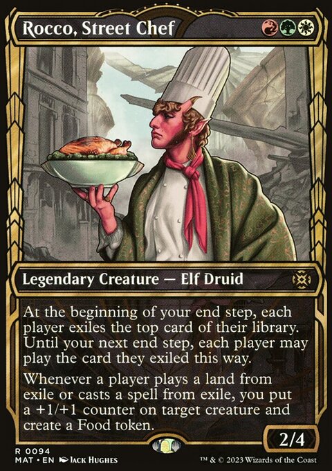 Rocco, Street Chef (Showcase) [March of the Machine: The Aftermath]