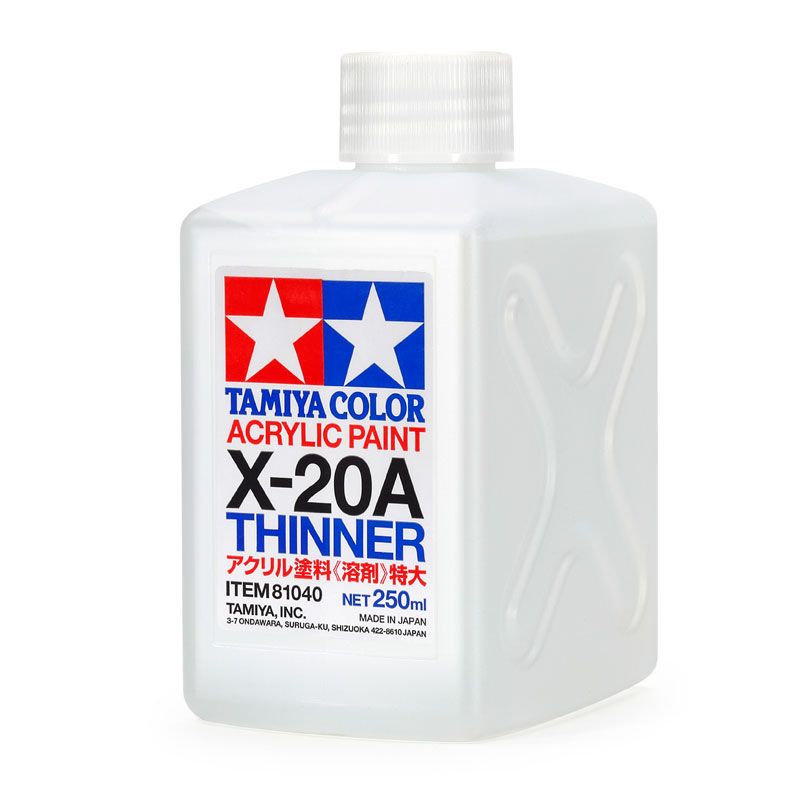 Tamiya X-20A Acrylic Thinner (250ml)