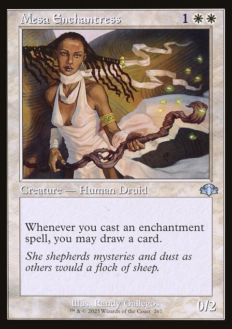 Mesa Enchantress (Retro) [Dominaria Remastered]