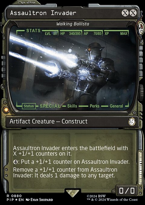 Assaultron Invader - Walking Ballista (Surge Foil) [Fallout]