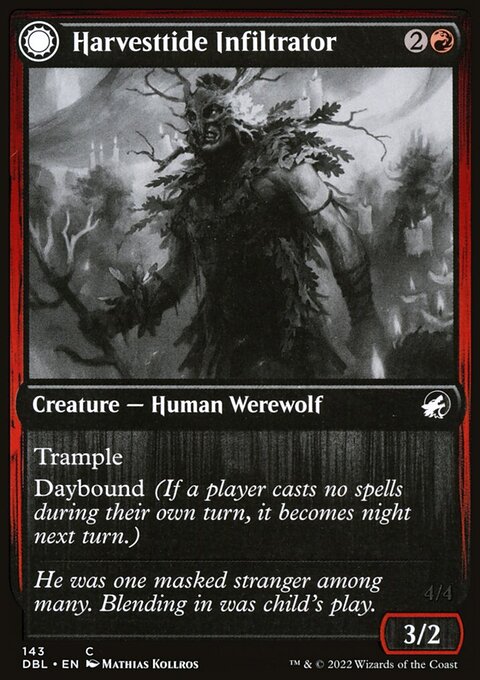 Harvesttide Infiltrator // Harvesttide Assailant [Innistrad: Double Feature]
