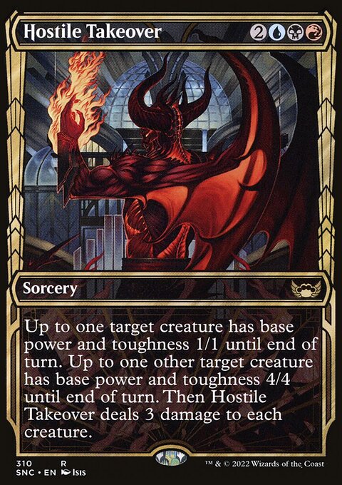 Hostile Takeover (Showcase Golden Age) [Streets of New Capenna]