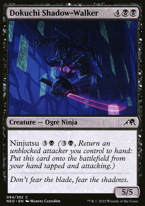 Dokuchi Shadow-Walker [Kamigawa: Neon Dynasty]
