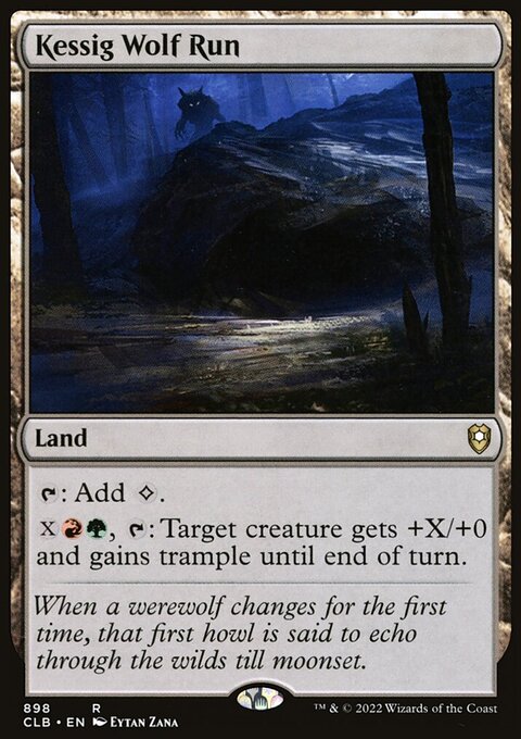 Kessig Wolf Run [Commander Legends: Battle for Baldur's Gate]