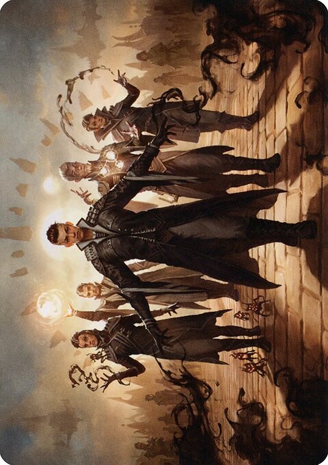 Silverquill Command Art Card [Strixhaven: School of Mages Art Series]