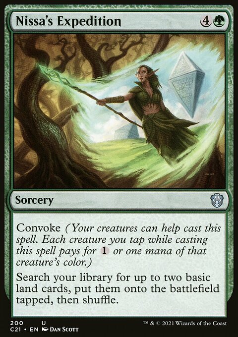 Nissa's Expedition [Commander 2021]