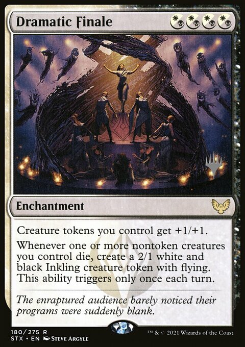Dramatic Finale (Promo Pack) [Strixhaven: School of Mages Promos]