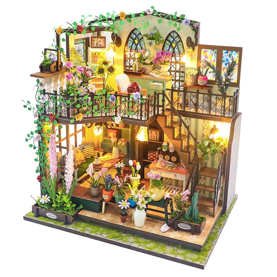 Darcy Flower House 3D DIY Puzzle