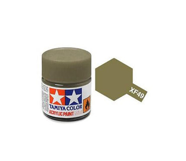 Tamiya XF-49 Acrylic Mini Khaki (Flat)