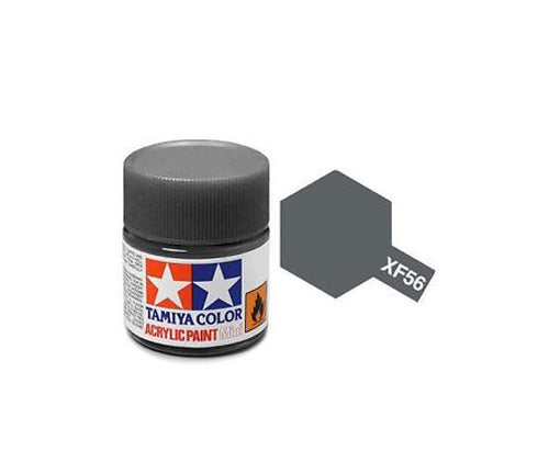 Tamiya XF-56 Acrylic Mini Metallic Grey (Flat)