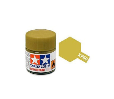 Tamiya XF-60 Acrylic Mini Dark Yellow (Flat)