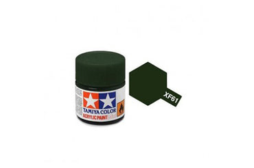 Tamiya XF-61 Acrylic Mini Dark Green (Flat)