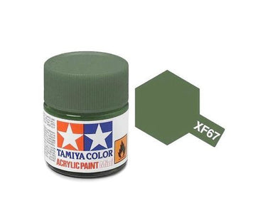 Tamiya XF-67 Acrylic Mini NATO Green (Flat)