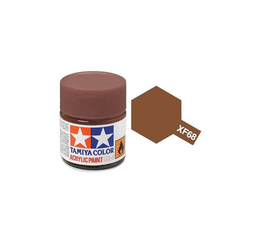 Tamiya XF-68 Acrylic Mini NATO Brown (Flat)