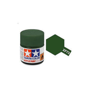 Tamiya XF-73 Acrylic Mini Dark Green (JGSDF) (Flat)