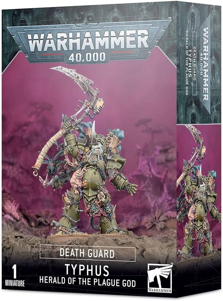 Warhammer 40,000: Death Guard - Typhus Herald of The Plague God