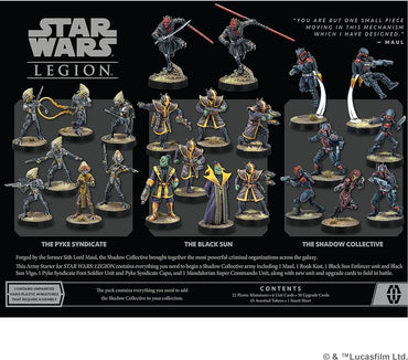 Star Wars: Legion - Shadow Collective Starter Set