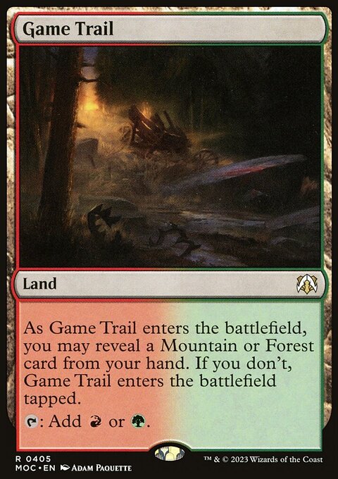 Game Trail [March of the Machine Commander]
