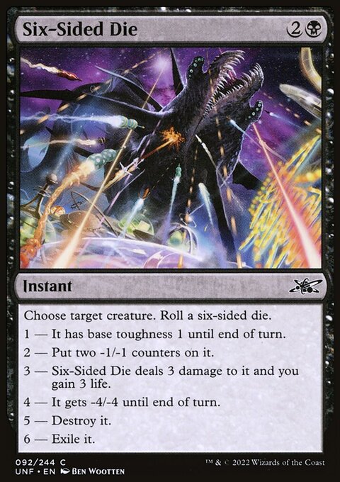 Six-Sided Die [Unfinity]