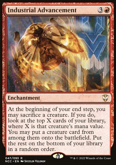 Industrial Advancement [Streets of New Capenna Commander]