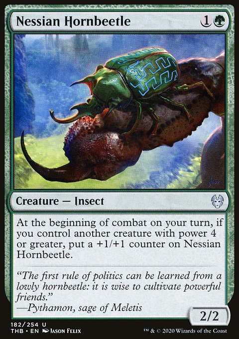 Nessian Hornbeetle [Theros Beyond Death]