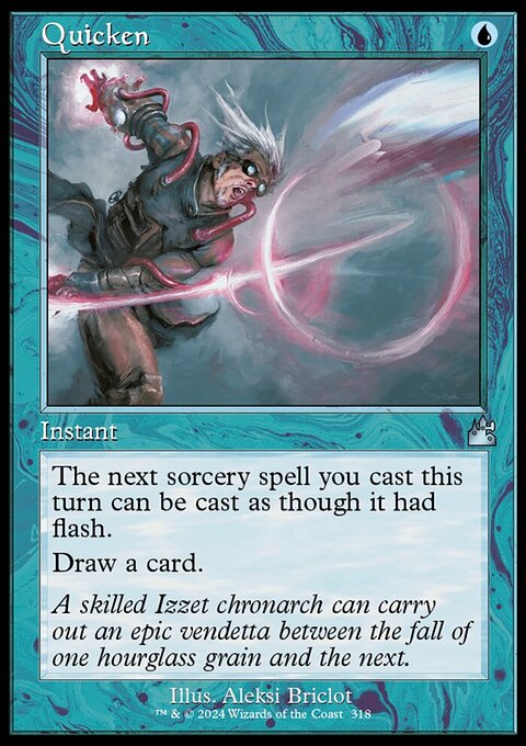 Quicken (Retro Frame) [Ravnica Remastered]