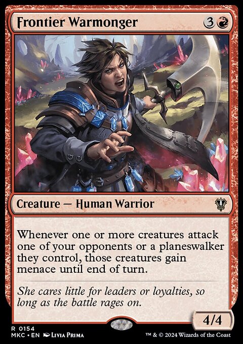 Frontier Warmonger [Murders at Karlov Manor Commander]