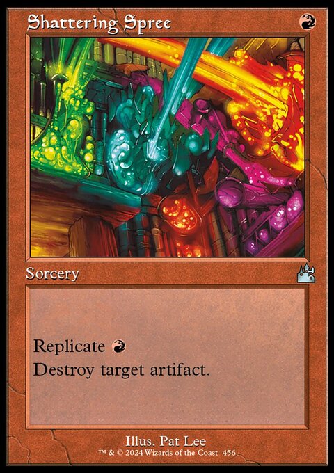 Shattering Spree (Retro Frame) [Ravnica Remastered]