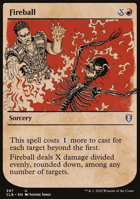 Fireball (Showcase) [Commander Legends: Battle for Baldur's Gate]