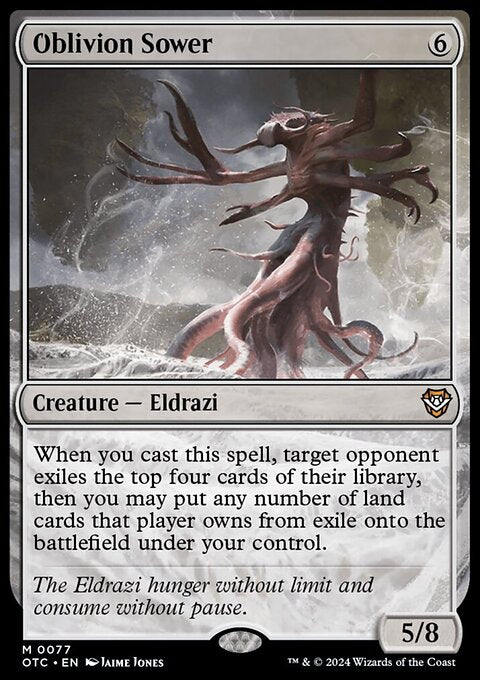 Oblivion Sower [Outlaws of Thunder Junction Commander]