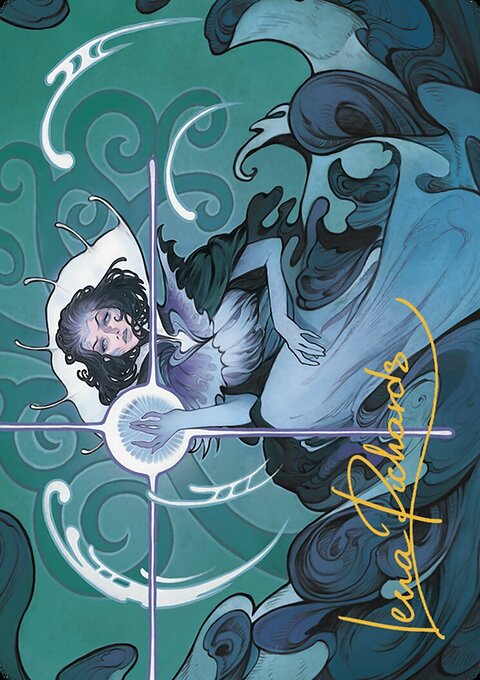 Vannifar, Evolved Enigma Art Card (Gold-Stamped Signature) [Murders at Karlov Manor Art Series]