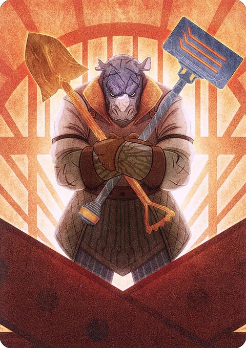 Mr. Orfeo, the Boulder Art Card [Streets of New Capenna Art Series]