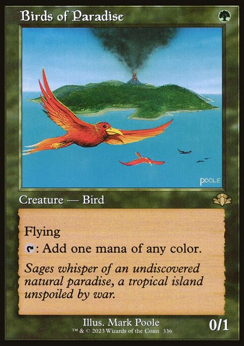 Birds of Paradise (Retro) [Dominaria Remastered]