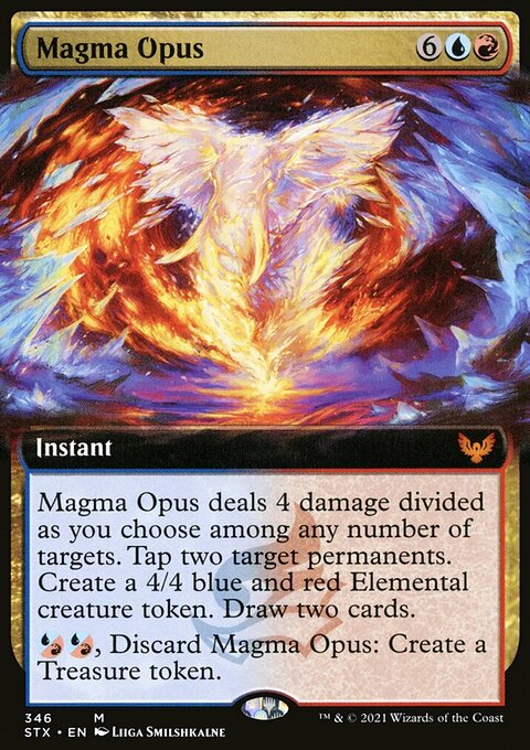 Magma Opus (Extended Art) [Strixhaven: School of Mages]