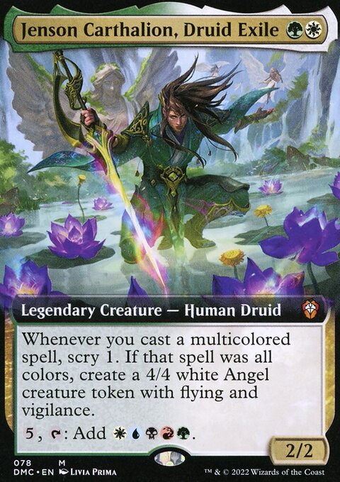 Jenson Carthalion, Druid Exile (Extended) [Dominaria United Commander]