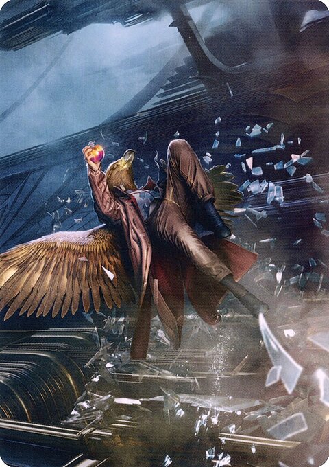 Skyway Robber Art Card [Streets of New Capenna Art Series]