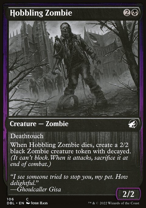 Hobbling Zombie [Innistrad: Double Feature]