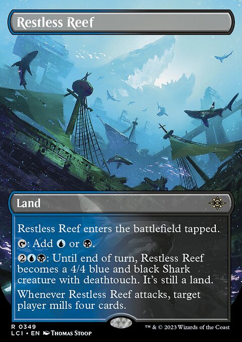 Restless Reef (Borderless) [The Lost Caverns of Ixalan]