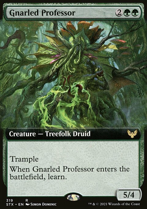 Gnarled Professor (Extended Art) [Strixhaven: School of Mages]