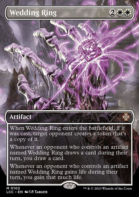 Wedding Ring (Borderless) [The Lost Caverns of Ixalan Commander]