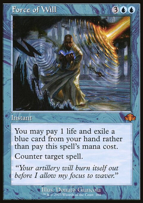 Force of Will (Retro) [Dominaria Remastered]