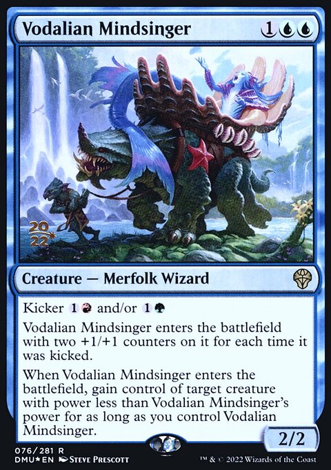 Vodalian Mindsinger [Dominaria United Prerelease Promos]